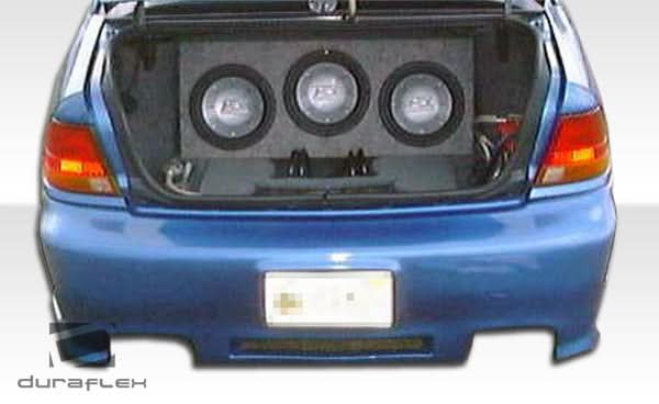 1996-2002 Saturn SL Spyder Style Rear Bumper Cover - FRP