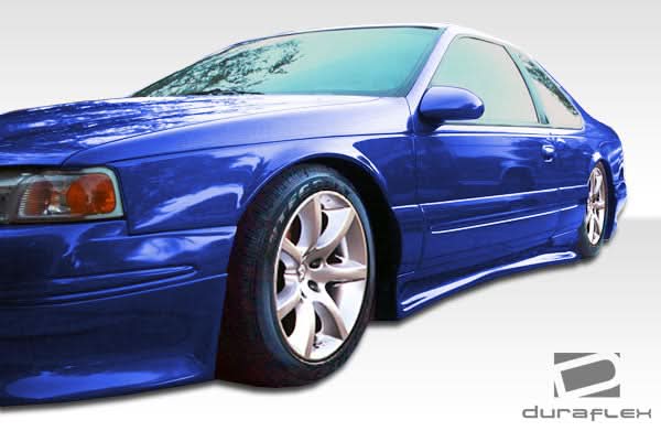 1996-1997 Ford Thunderbird Racer Style Front Lip Spoiler - FRP
