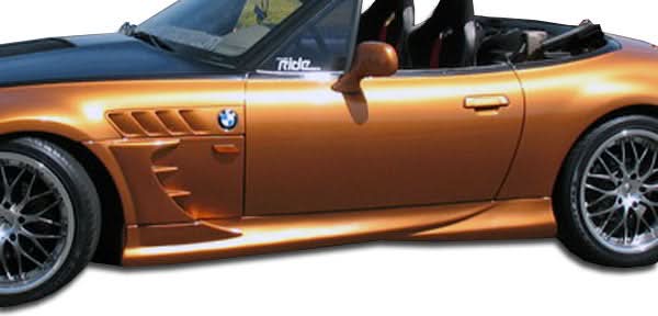 1996-2002 BMW Z3 Vader Style Side Skirts Rocker Panels - 4 Piece FRP