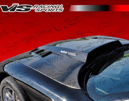 1997-2004 Chevrolet Corvette 2 doors SCV Style Carbon Fiber Black Hood