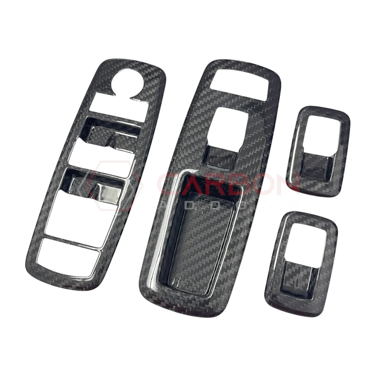 Dodge Charger/Chrysler 300 2015-2023 Carbon Fiber Window Switch Trim Covers