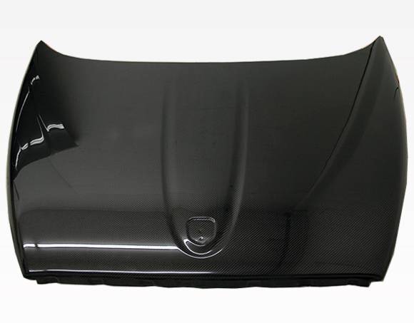 1997-2004 Dodge Dakota OEM Style Carbon Fiber Black Hood