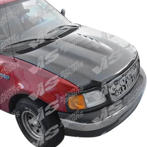 1997-2003 Ford F150 2 doors Cobra R 2000 Style Carbon Fiber Black Hood