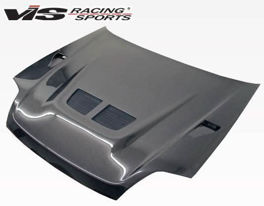 1997-2001 Honda Prelude 2 doors EVO Style Carbon Fiber Black Hood