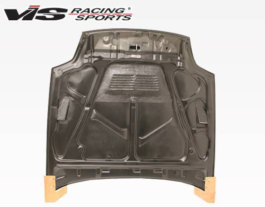1997-2001 Honda Prelude 2 doors EVO Style Carbon Fiber Black Hood