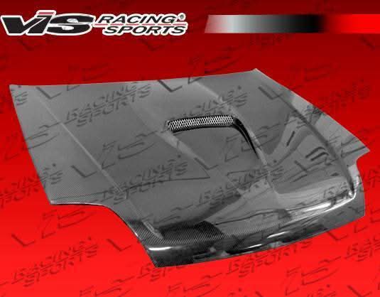 1997-2001 Honda Prelude 2 doors G Force Style Carbon Fiber Black Hood