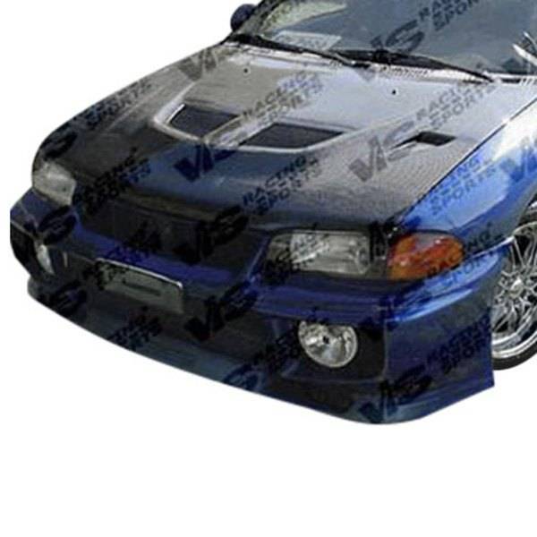 1997-2002 Mitsubishi Mirage 2 doors EVO 5 Style Carbon Fiber Black Hood