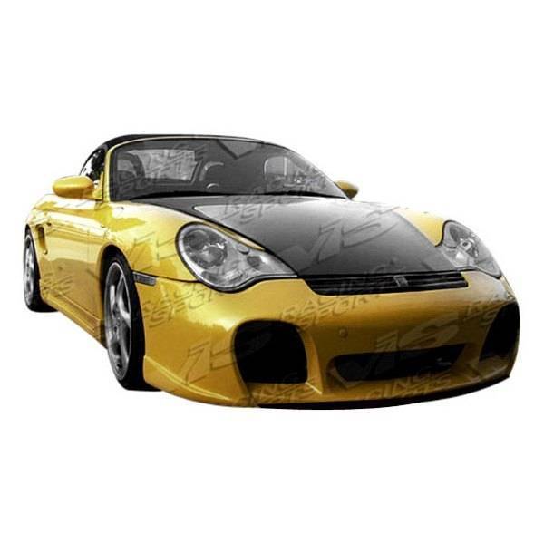 1997-2004 Porsche Boxster 2 doors OEM Style Carbon Fiber Black Hood