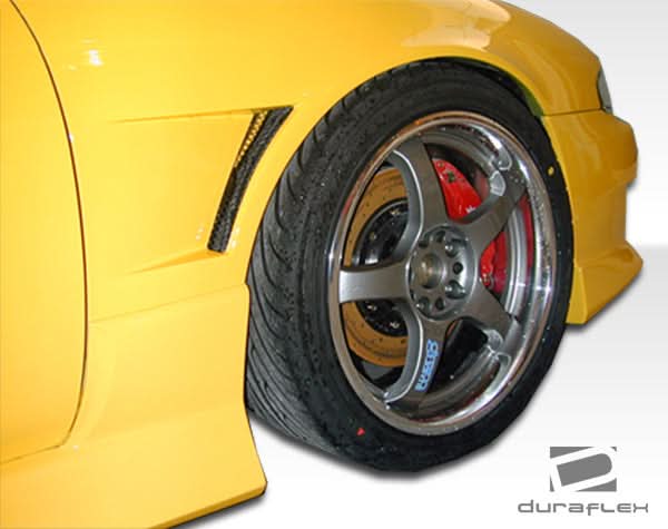 1997-1998 Nissan 240SX S14 M-1 Sport Style Front Fenders - FRP
