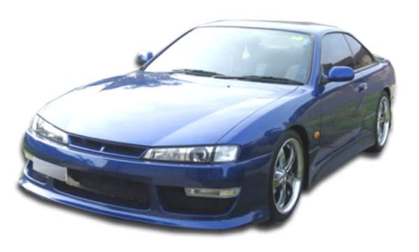1997-1998 Nissan 240SX V-Speed 2 Style Front Bumper Cover - FRP