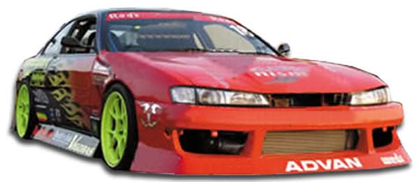1997-1998 Nissan 240SX S14 V-Speed Style Body Kit 4 Piece - FRP
