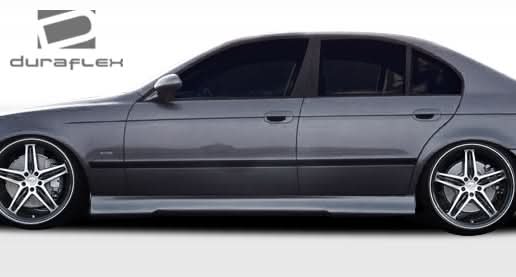 1997-2003 BMW 5 Series E39 HM-S Style Side Skirts - 2 Piece - FRP