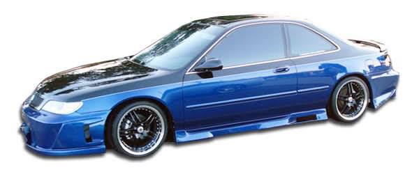 1994-1997 Honda Accord / 1997-1999 Acura CL Spyder Style Side Skirts - FRP