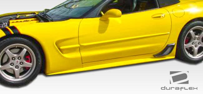 1997-2004 Chevrolet Corvette C5 AC Edition Style Side Skirts - FRP