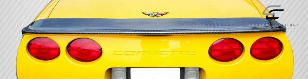 1997-2004 Chevrolet Corvette CV-G Style Wing Trunk Spoiler - Carbon