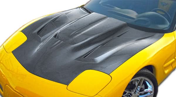 1997-2004 Chevrolet Corvette C5 ZR Edition 2 Style Hood - Carbon Fiber