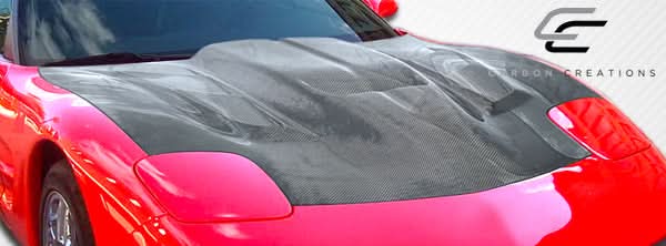 1997-2004 Chevrolet Corvette C5 ZR Edition 2 Style Hood - Carbon Fiber