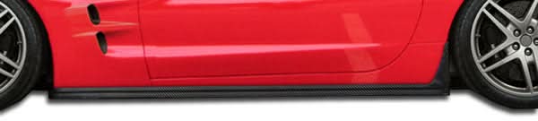 1997-2004 Chevrolet Corvette C5 ZR Edition Style Side Skirts - Carbon Fiber