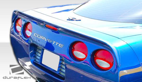 1997-2004 Chevrolet Corvette C5 S-Design Style Wing Trunk Spoiler - FRP