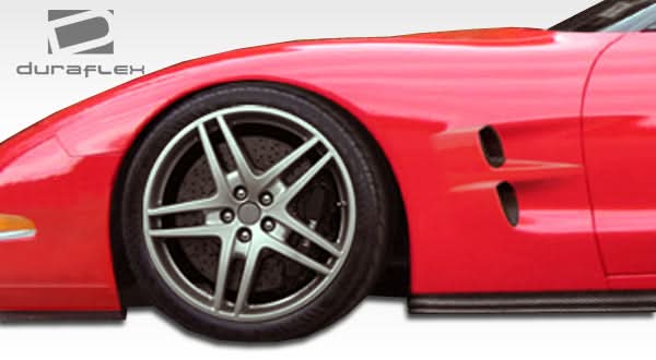 1997-2004 Chevrolet Corvette C5 ZR Edition Style Fenders - FRP