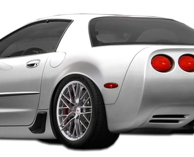 1997-2004 Chevrolet Corvette ZR Edition Style Rear Fenders - 2 Piece