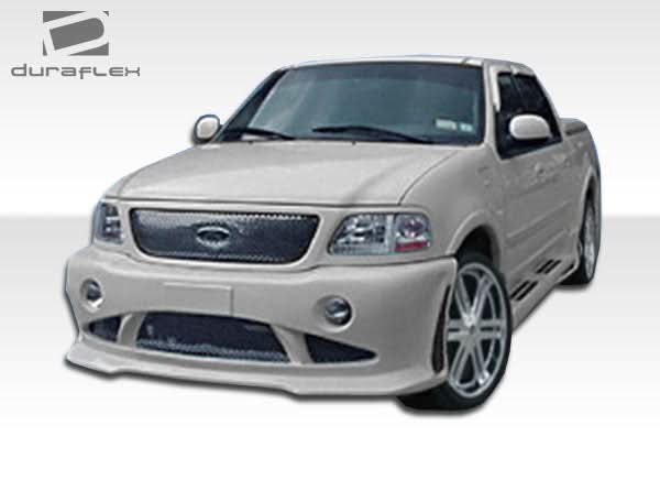 1997-2003 Ford F-150 Platinum Style Side Skirts - 2 Piece - FRP