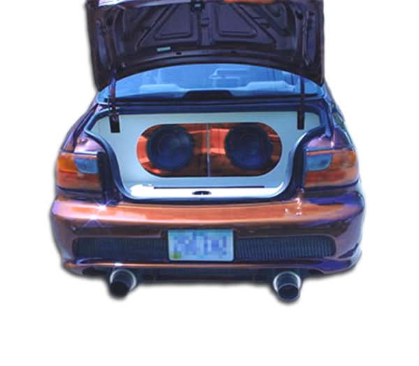 1997-2003 Chevrolet Malibu Kombat Style Rear Bumper Cover - FRP
