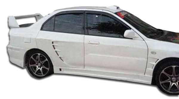 1997-2001 Mitsubishi Mirage GT500 Style Wide Body Rear Fenders - FRP