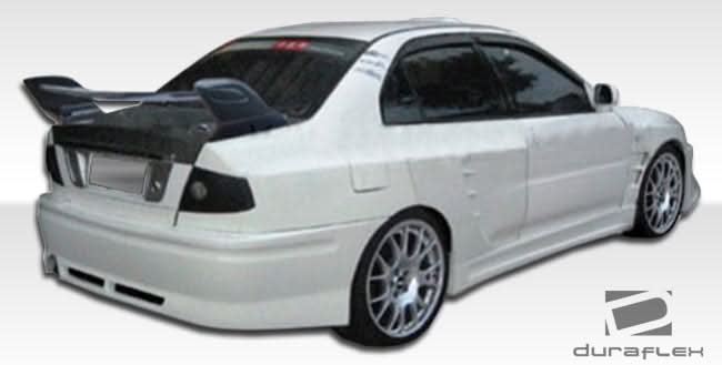 1997-2001 Mitsubishi Mirage GT500 Style Wide Body Rear Fenders - FRP