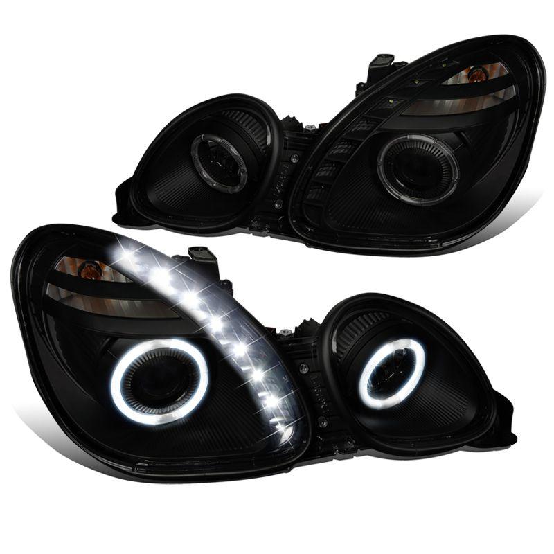 Spec-D Projector Headlights Lexus GS300 GS400 GS430 (98-05) LED Halo Black or Chrome