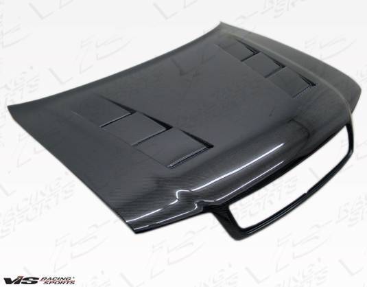1998-2002 AUDI S4 4 doors TERMINATOR Style Carbon Fiber Black Hood