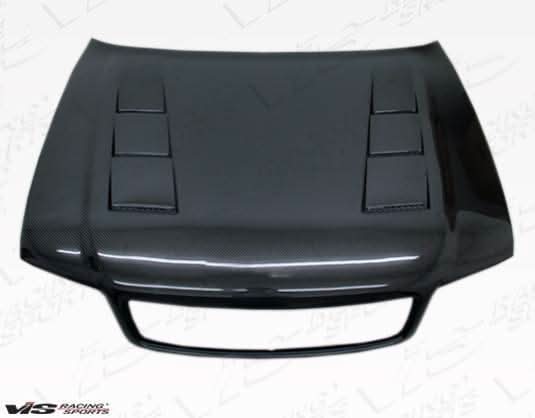 1998-2002 AUDI S4 4 doors TERMINATOR Style Carbon Fiber Black Hood