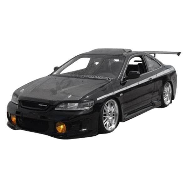 1998-2002 Honda Accord 2 doors INVADER Style Carbon Fiber Black Hood
