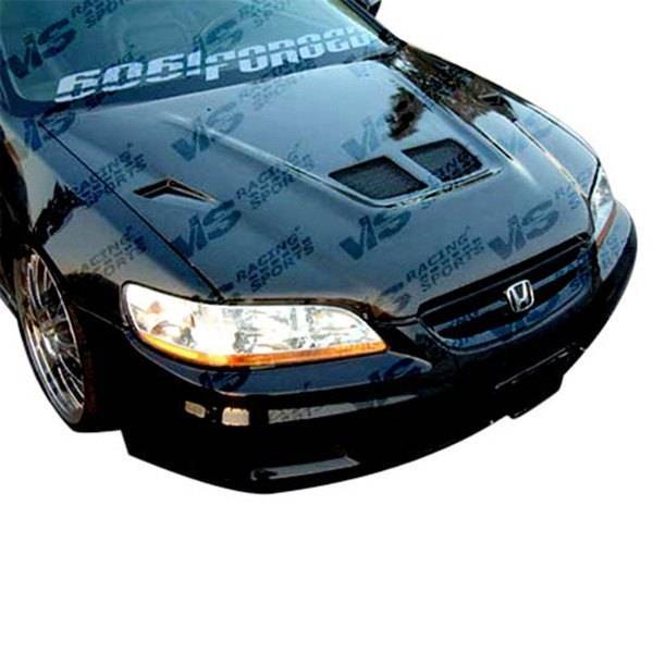 1998-2002 Honda Accord 4 doors EVO Style Carbon Fiber Black Hood