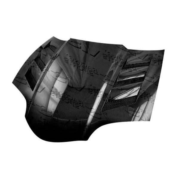 1998-2002 Pontiac Firebird 2 doors AMS Style Carbon Fiber Black Hood