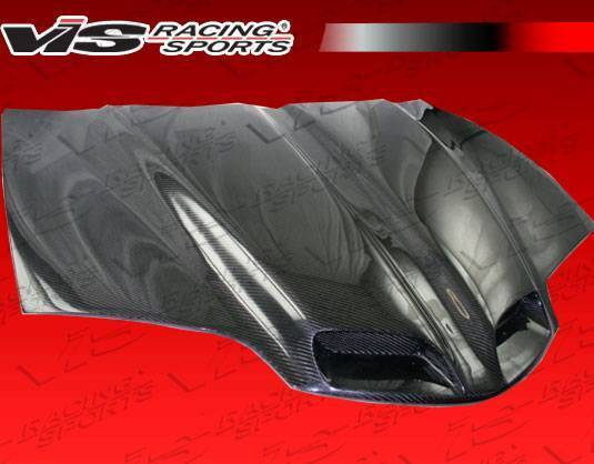 1998-2002 Pontiac Firebird 2 doors GTO Style Carbon Fiber Black Hood