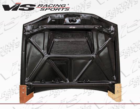 1998-2002 Toyota Corolla 4 doors INVADER Style Carbon Fiber Black Hood