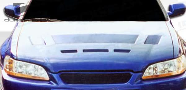 1998-2002 Honda Accord Predator Style Hood - FRP
