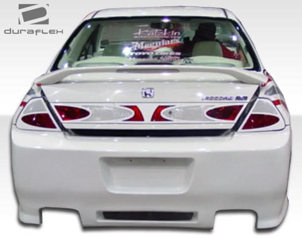 1998-2002 Honda Accord Spyder Style Rear Bumper Cover - FRP
