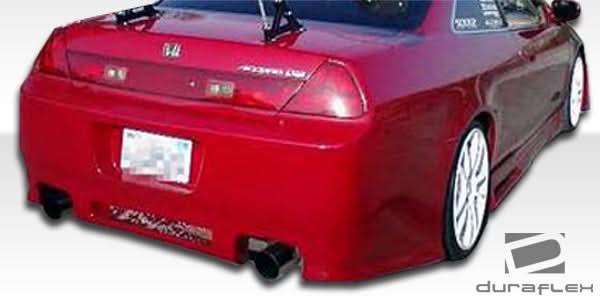 1998-2002 Honda Accord Spyder Style Rear Bumper Cover - FRP
