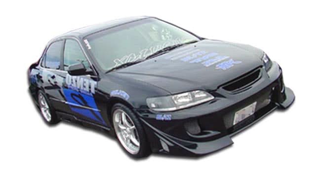 1998-2002 Honda Accord Blits Style Front Bumper Cover - FRP