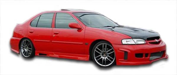 1998-2001 Nissan Altima Spyder Style Body Kit - 4 Piece - FRP