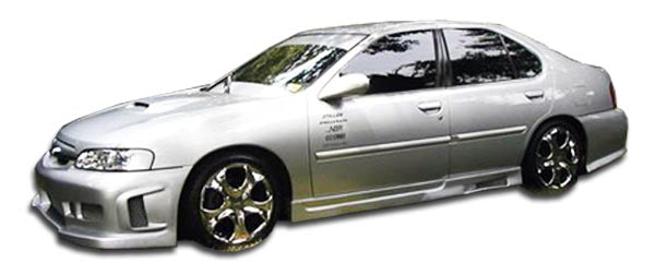 1998-2001 Nissan Altima Spyder Style Side Skirts Rocker Panels - FRP