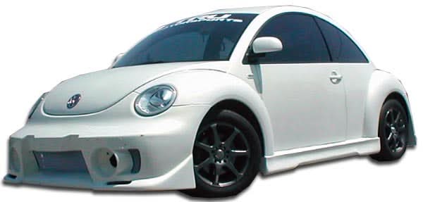 1998-2005 Volkswagen Beetle Evo 5 Style Side Skirts - 2 Piece FRP