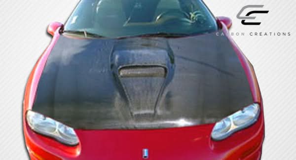 1998-2002 Chevrolet Camaro Supersport Style Hood - Carbon Fiber
