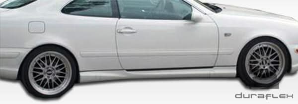 1998-2002 Mercedes CLK W208 AMG Look Side Skirts Rocker Panels - FRP