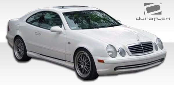 1998-2002 Mercedes CLK W208 AMG Look Side Skirts Rocker Panels - FRP