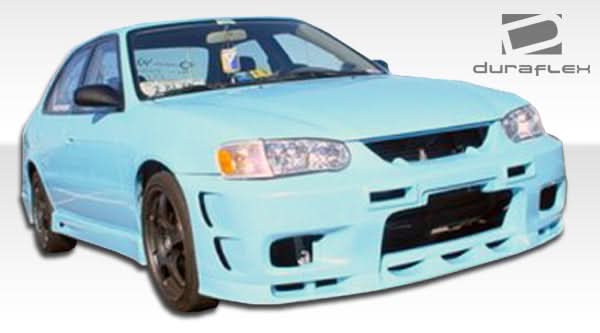 1998-2000 Toyota Corolla Bomber Style Body Kit - 4 Piece - FRP