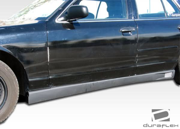 1998-2007 Ford Crown Victoria GT Concept Style Side Skirts - FRP
