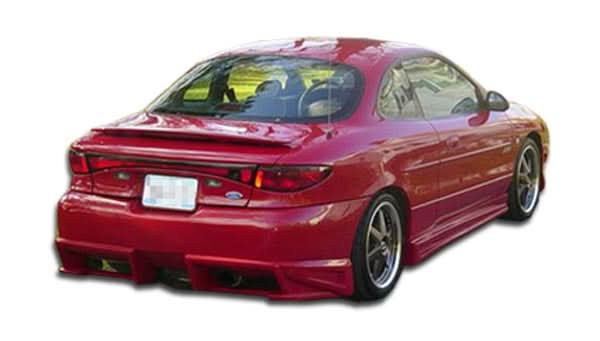 1998-2003 Ford Escort ZX2 Bomber Style Rear Bumper Cover - FRP